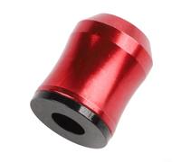 Magnétiseur de tournevis, bague magnétique, adaptateur de tête de foret, magnétiseur en alliage d'aluminium pour embouts de 6,35 mm, rouge