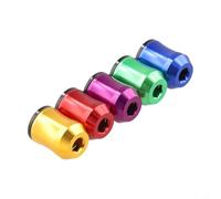 Magnétiseur démagnétiseur en alliage d'aluminium - Anneau magnétique pour tournevis électrique de 6,35 mm - Accessoire à main - Pour atelier, bricolage et réparation à domicile (rouge)