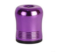 Magnétiseur et démagnétiseur double fonction pour embouts de tournevis hexagonaux de 6,35 mm, support magnétique puissant pour Phillips à fente et hexagonale, construction ABS (violet)
