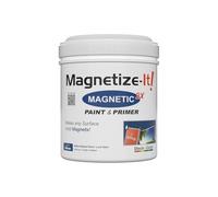 Magnetize-It! Deco Color Peinture murale magnétique avec apprêt (à base d'eau) - Bleu - 1 l - 1000 ml - Extra adhérence, économique en surface et durable, peinture d'intérieur polyvalente