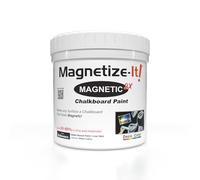 Magnetize-It! Peinture magnétique murale/pour tableau noir (à base d'eau) - NOIR - | 0,5L | 500ml | Deco Color Extra adhérence, haut pouvoir couvrant et durable, peinture d'intérieur polyvalente
