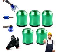 Magnetizer Demagnetizer Tool, Magnetic and Demagnetizer Tool Set, 2026 New Drill Magnetic Bit Holder, 3Pcs Screwdriver Head Magnetics Ring, Upgrade Screwdriver Head Holder for 6.35mm Bit (J-1)