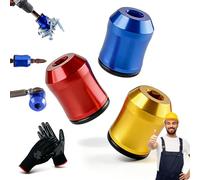 Magnetizer Demagnetizer Tool, Magnetic and Demagnetizer Tool Set, 2026 New Drill Magnetic Bit Holder, 3Pcs Screwdriver Head Magnetics Ring, Upgrade Screwdriver Head Holder for 6.35mm Bit (E-1)