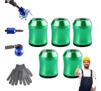 Magnetizer & Demagnetizer Tool Set, 2026 New Drill Magnetic Bit Holder, Strong Magnetic Screw Ring for 1/4" Hex Bits, Universal Magnetizers for Drills & Screwdrivers, Fast Magnetizing (I-1)