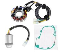Magnéto Stator Bobine De Stator Moteur + Redresseur Régulateur Tension Pour CRF450 2018 CRF 450 X CRF450X 2005 - Avec Joint