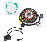 Magnéto Stator Bobine Pour Suzuki DRZ400 DR-Z400 ESM 2000-2019 Redresseur De Régulateur Tension Bobine Stator Moteur Avec Joint(A)