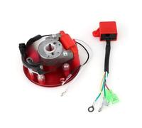 Magnéto stator Moto Kit De Rotor De Stator Magnétique Et De Bobine D'allumage De Moto pour pour 50 110 125 140 150CC Go Kart ATV Quad, Pièces De Moteur De Vélo