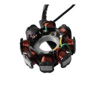Magnéto stator Moto Stator D'alternateur Magnétique À 8 Bobines, Accessoires De Moto Adapté Au Moteur pour 125cc 150cc GY6 125cc 150cc Moteur Quad ATV