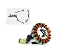 Magnéto Stator Pour YFM250 R pour Raptor 250 2008-2013 avec joint moteur stator bobine + régulateur de tension redresseur Allumage Bobine De Stator(B)