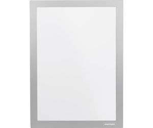 magnetofix Lot de 2 cadres d'information autocollants A3 Argenté