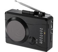 !Magnétophone Lecteur Cassette Portable Numér Ur Enregistreur Cassette Tape Avec Haut-Parleur,Microphone,Radio Fm/Am Avec Antenne (Convertisseur De Cassette Usb En Mp3)[Q956]