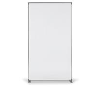 magnetoplan 1103851 Séparateur de pièce en Acrylique avec Cadre en Aluminium 1800 x 100 mm
