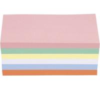 magnetoplan 111151510 carte de modération rose, vert, jaune, blanc, bleu, orange rectangulaire 200 mm x 100 mm 500 pc(s)
