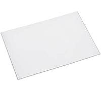 magnetoplan 1120100 Pochette aimantée pour documents transparent, blanc DIN A4
