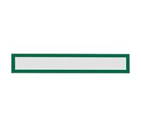 magnetoplan 1131705 Magnetofix Cadre aimanté topsign, Lot de 5, 232 x 52 mm, vert