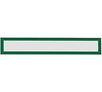 magnetoplan 1131805 Magnetofix Cadre aimanté topsign, Lot de 5, 319 x 52 mm, vert