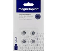 magnetoplan Aimant Acryl (Ø) 20 mm transparent 4 pc(s) 1681020