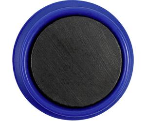 magnetoplan Aimant Basic Serie (Ø) 32 mm rond bleu 10 pc(s) 1863203