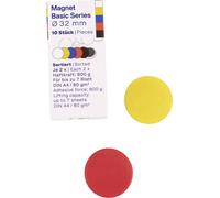 magnetoplan Aimant Basic Serie (Ø) 32 mm rond 10 pc(s) 1863210