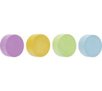 magnetoplan Aimant Circle (Ø) 30 mm rose, orange clair, vert clair, bleu clair 4 pc(s) 16654410