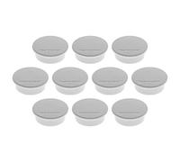magnetoplan Aimant Discofix Color rond Ø 40 mm x H 13 mm gris 10 pièces 1662001