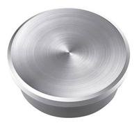magnetoplan Aimant Discofix forte – 25 mm × 9 mm, rond argent – 10 pièces