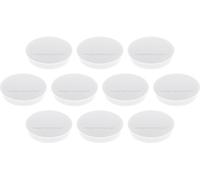 magnetoplan Aimant Discofix Standard (Ø x H) 30 mm x 8 mm rond blanc 10 pc(s) 1664200