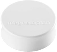 magnetoplan Aimant (Ø x H) 34 mm x 12.5 mm rond blanc 10 pc(s) 1665000