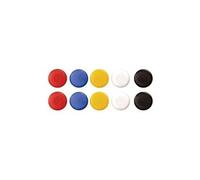 Magnetoplan Aimants 16662 – 10 pièces, Ø 20 mm
