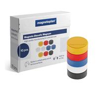 Discofix aimant rond 'magnum',couleurs assorties