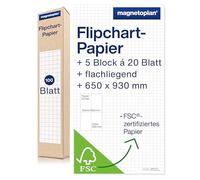 Magnetoplan Bloc Papiers pour Chevalet de Conf?Rence Plat