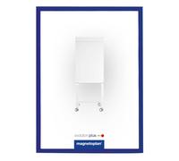 magnetoplan cadre magnétique magnetofix A4 bleu 5 pièces