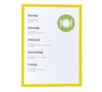 magnetoplan cadre magnétique magnetofix A4 jaune 5 pièces
