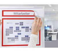 magnetoplan cadre magnétique magnetofix TOPSIGN A5/A4 bleu