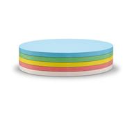 magnetoplan Cartes de modération ovales autocollantes 110 x 190 mm 250 cartes