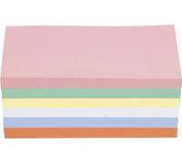 magnetoplan cartes de modération rectangulaires 200 x 100 mm 250 cartes