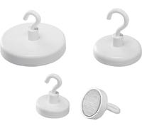magnetoplan Crochet magnétique blanc 10 pc(s) 52636S10