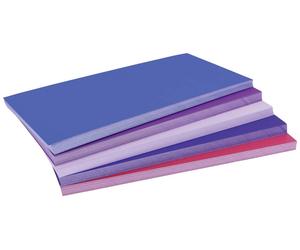 magnetoplan Dawn carte de modération trié par couleur, violet, rouge rectangulaire 200 mm x 100 mm 250 pc(s)
