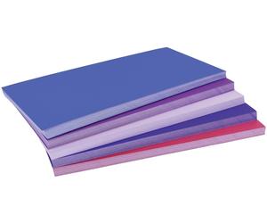 magnetoplan Dawn carte de modération trié par couleur, violet, rouge rectangulaire 200 mm x 100 mm 250 pc(s)