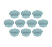 magnetoplan Discofix aimant rond "color" diamètre : 40 mm bleu clair 10 aimants