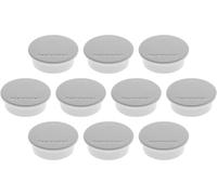 magnetoplan Discofix aimant rond "color" diamètre : 40 mm gris 10 aimants