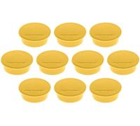 magnetoplan Discofix aimant rond "color" diamètre : 40 mm jaune 10 aimants
