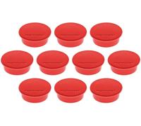magnetoplan Discofix aimant rond "color" diamètre : 40 mm rouge 10 aimants