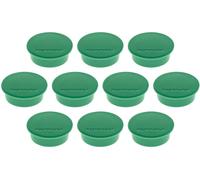 magnetoplan Discofix aimant rond "color" diamètre : 40 mm vert 10 aimants