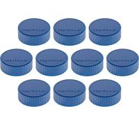 magnetoplan Discofix aimant rond "magnum" diamètre : 34 mm bleu foncé 10 aimants