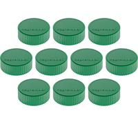 magnetoplan Discofix aimant rond "magnum" diamètre : 34 mm vert 10 aimants