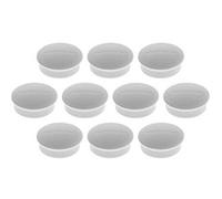 magnetoplan Discofix aimant rond "mini" 20 mm gris 10 aimants