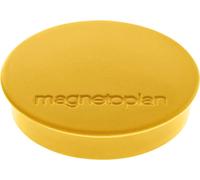 Magnetoplan Discofix Aimant Rond "Standard", Jaune
