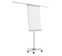 magnetoplan Flipchart "Junior Plus mobil" magnétique blanc / gris clair