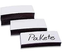 magnetoplan Étiquettes magnétiques 100 x 50 x 0,6 mm Blanc 100 pièces